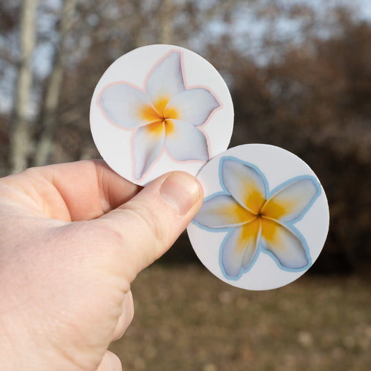 Plumeria Smalls Stickers