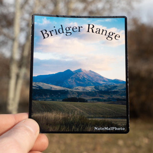 Bridger Range Sticker