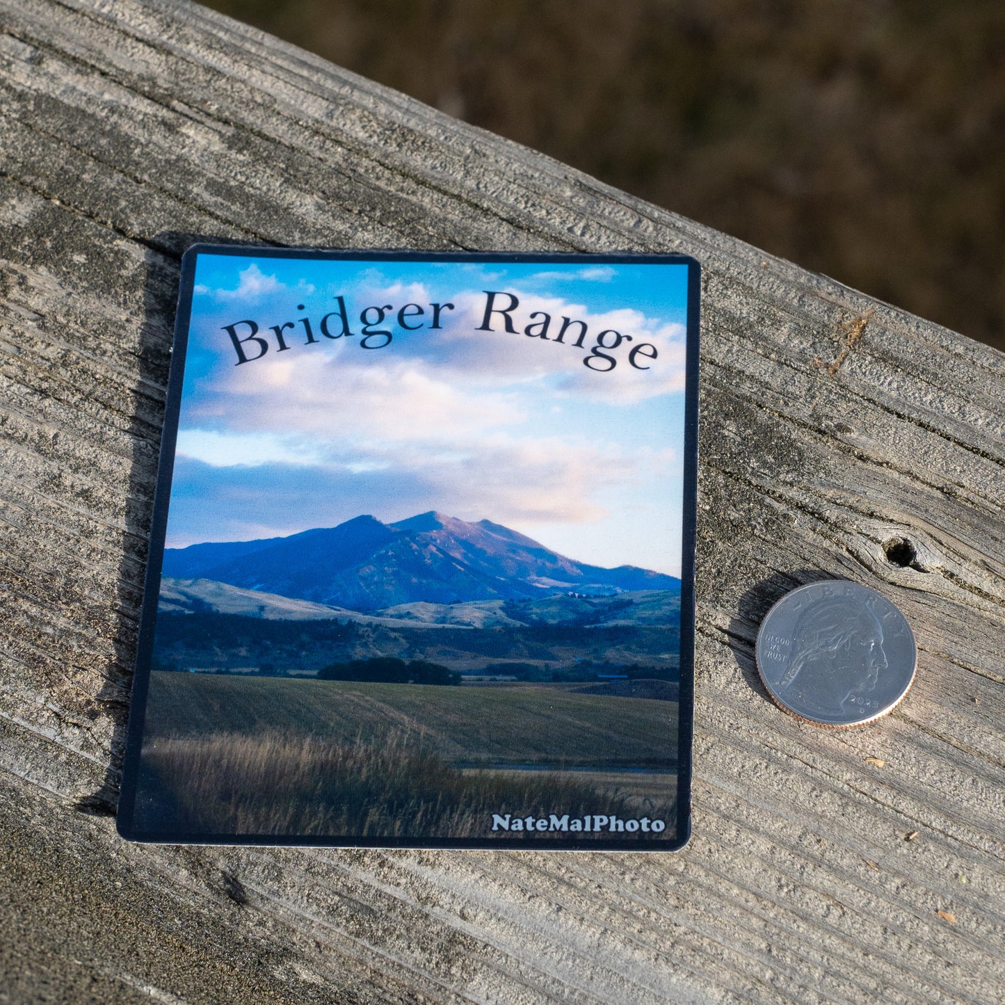 Bridger Range Sticker